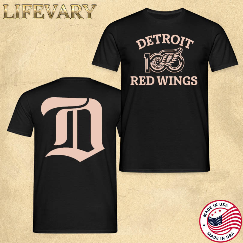 100 Years Of Hockeytown Detroit Red Wings T-Shirt