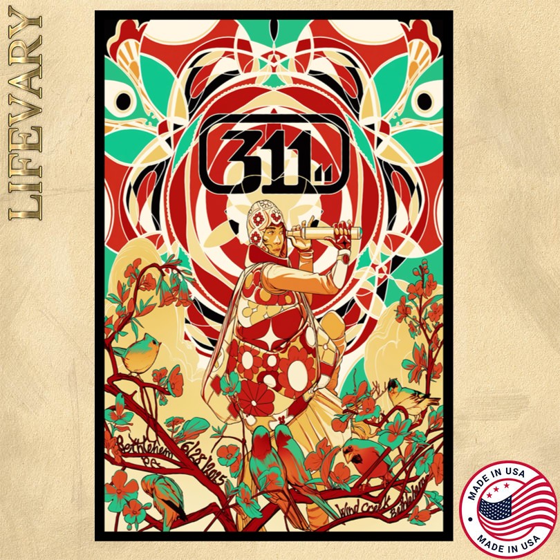 311 June 28 2025 The Wind Creek Event Center Bethlehem, PA Tour Poster