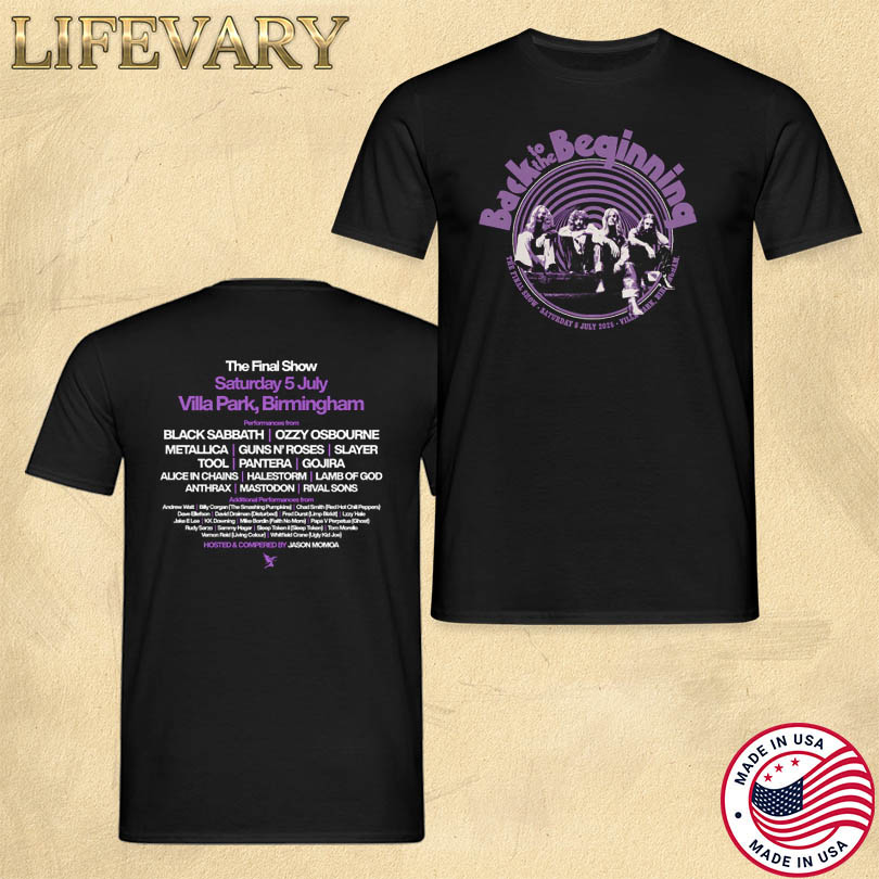 Back To The Beginning Event Tee