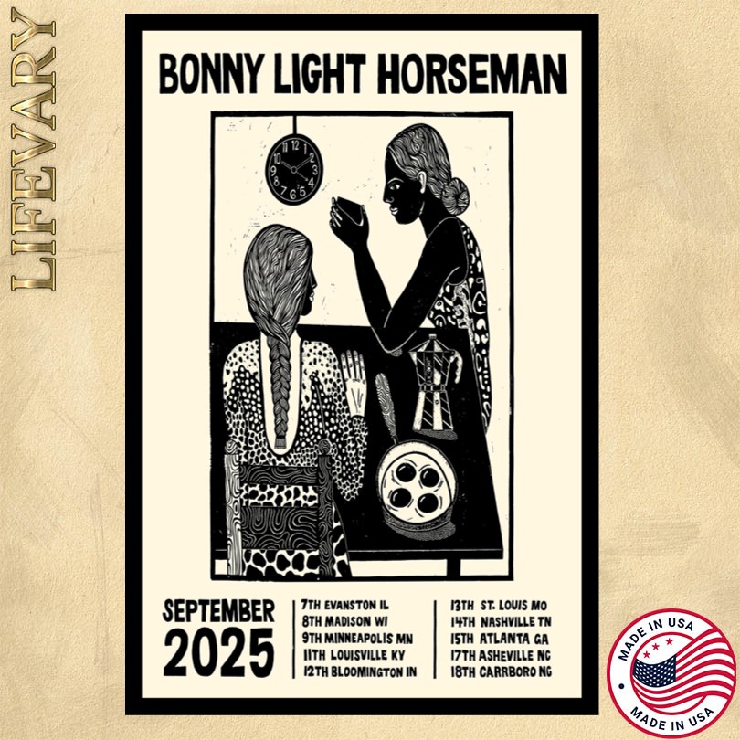 Bonny Light Horseman 25 Sept Tour Poster