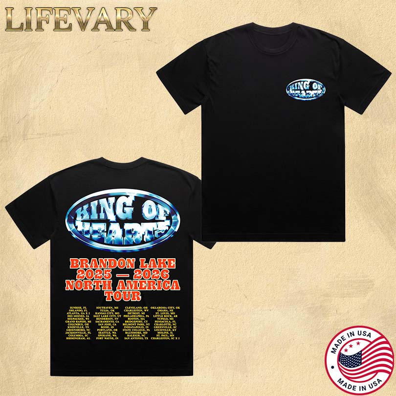 Brandon Lake KOH Chrome Tour Shirt