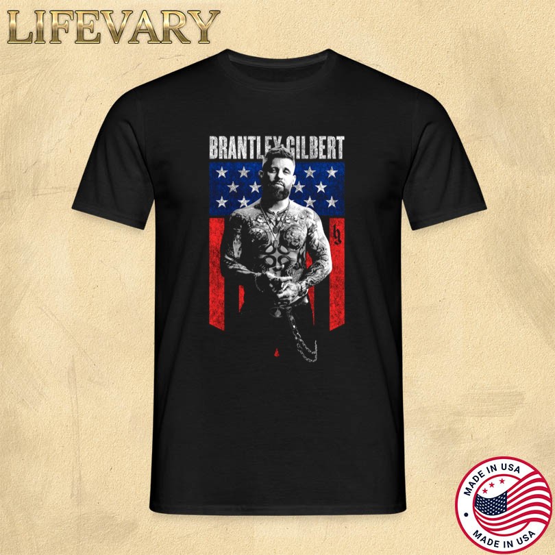 Brantley Gilbert Flag Shirt