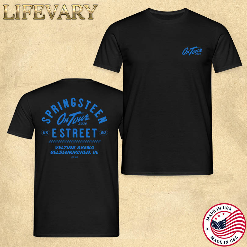 Bruce Springsteen & The E-Street Band 27 06 2025 Gelsenkirchen DE T-Shirt