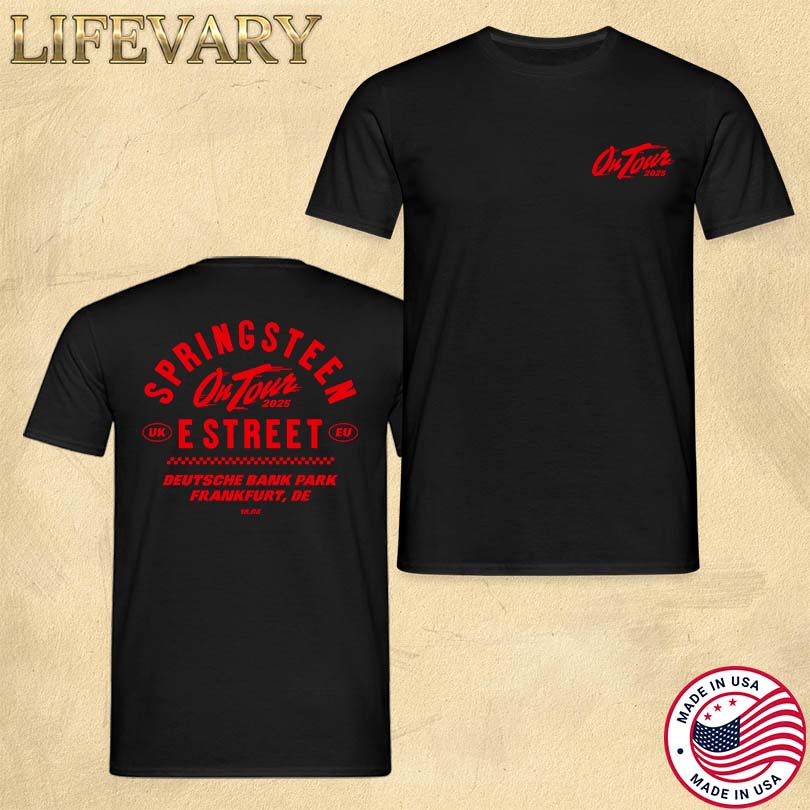 Bruce Springsteen Tour 2025 Frankfurt DE Merch