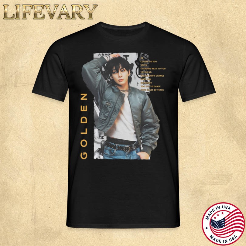 Bts Jungkook Golden Shirt