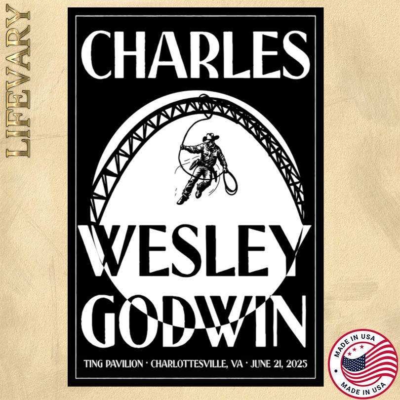 Charles Wesley Godwin 6 21 2025 Ting Pavilion Event Poster