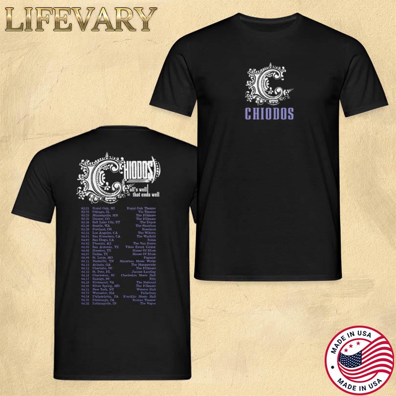Chiodos Vault Tour Shirt