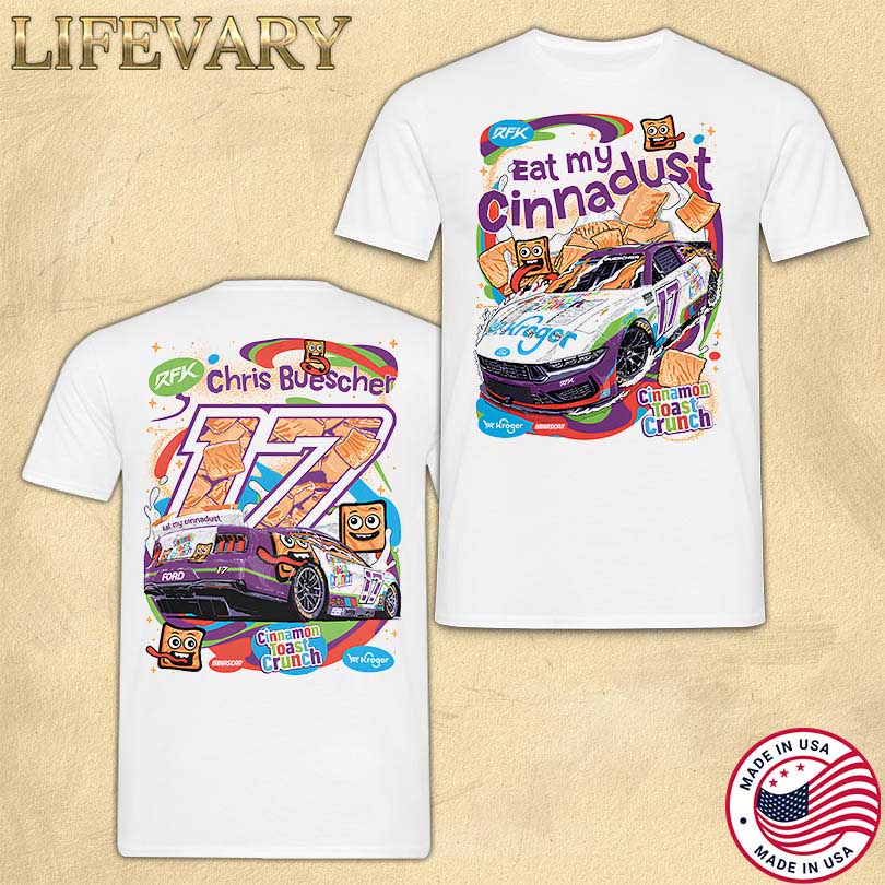 Chris Buescher Kroger Cinnamon Toast Crunch T-Shirt