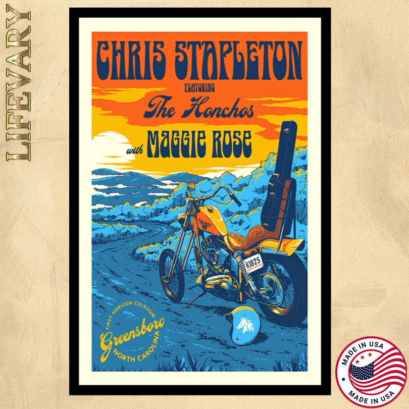 Chris Stapleton First Horizon Coliseum 6 18 25 Event Poster