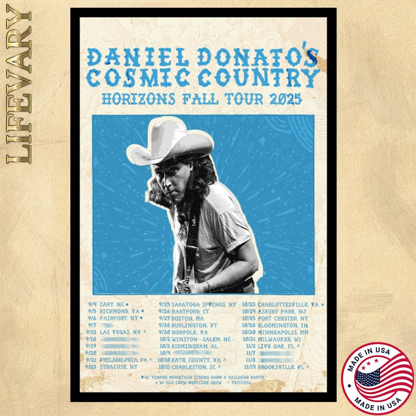 Daniel Donato Horizons Fall Tour 2025 Poster