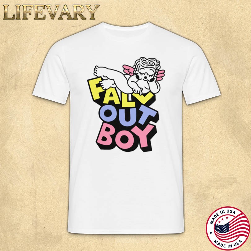 Fall Out Boy Merch Sleepy Angel Logo Shop