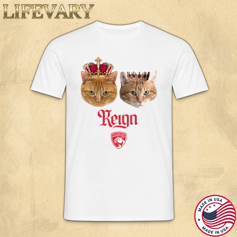 Florida Panthers Coach\'s Cat Reign T-Shirt