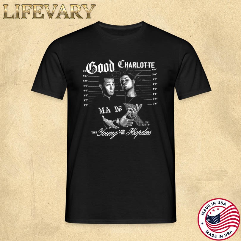 Good Charlotte Old School Mugshot T-Shirt