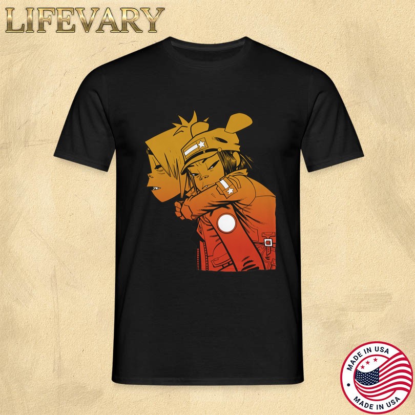 Gorillaz Sunset Piggyback T-Shirt