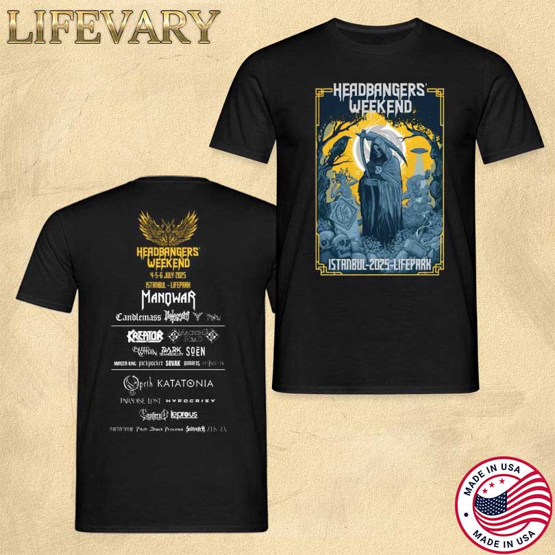 Headbangers’ Weekend Istanbul 2025 Lifepark Shirt