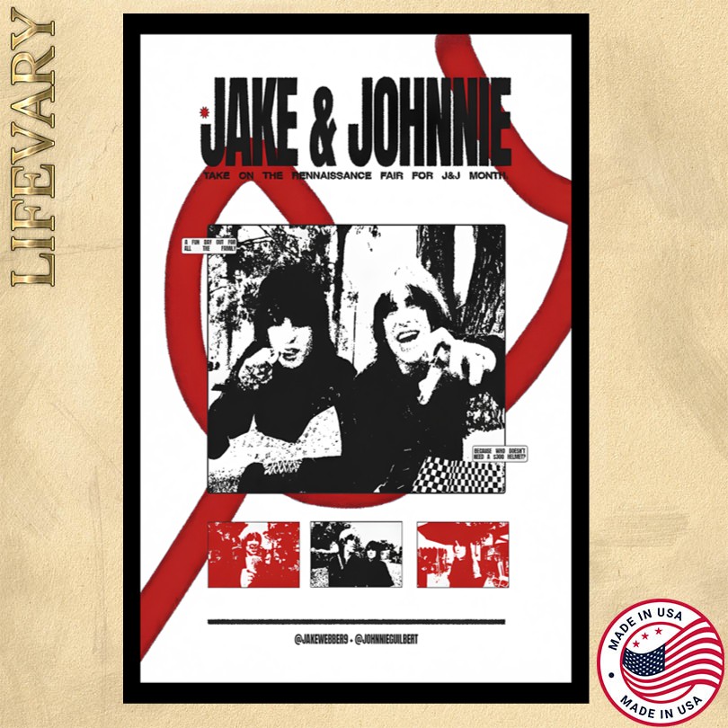 Jake & Johnnie Take On The Rennaissance Fair For J & J Month Poster