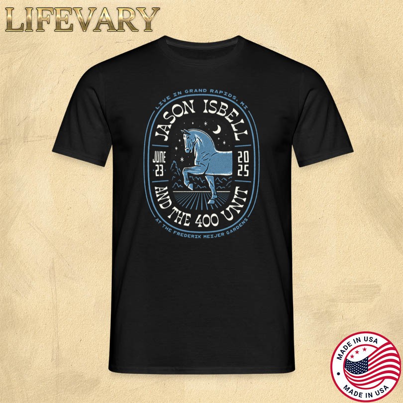 Jason Isbell And The 400 Unit Live In Grand Rapids, MI 2025 Shirt