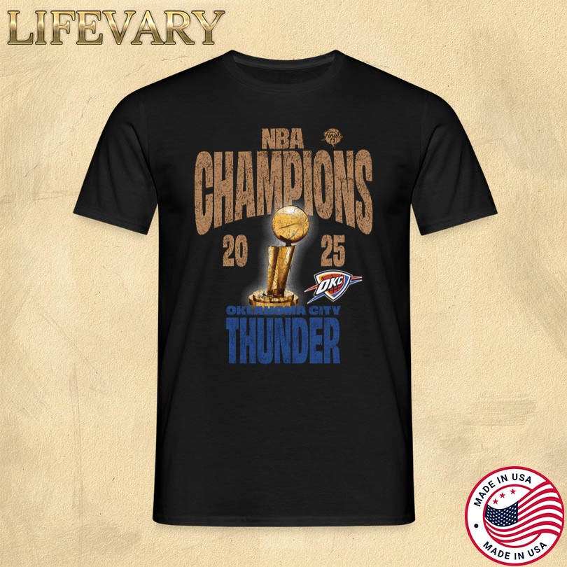 Juvenile Oklahoma City Thunder 2025 NBA Champions Shirt