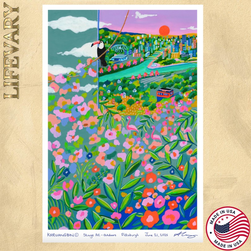 Khruangbin June 21 2025 Stage AE Pittsburgh, PA Poster