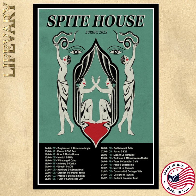 Limited Spite House Europe 2025 Poster