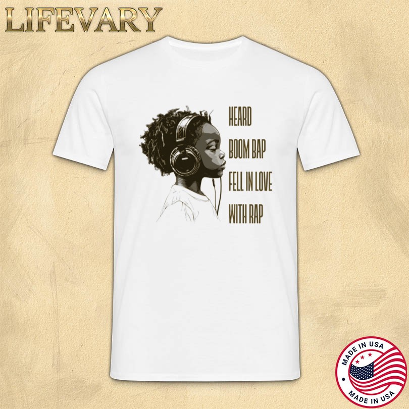 Merch Dan Johns Fell In Love With Rap B&W SoftStyle Shirt