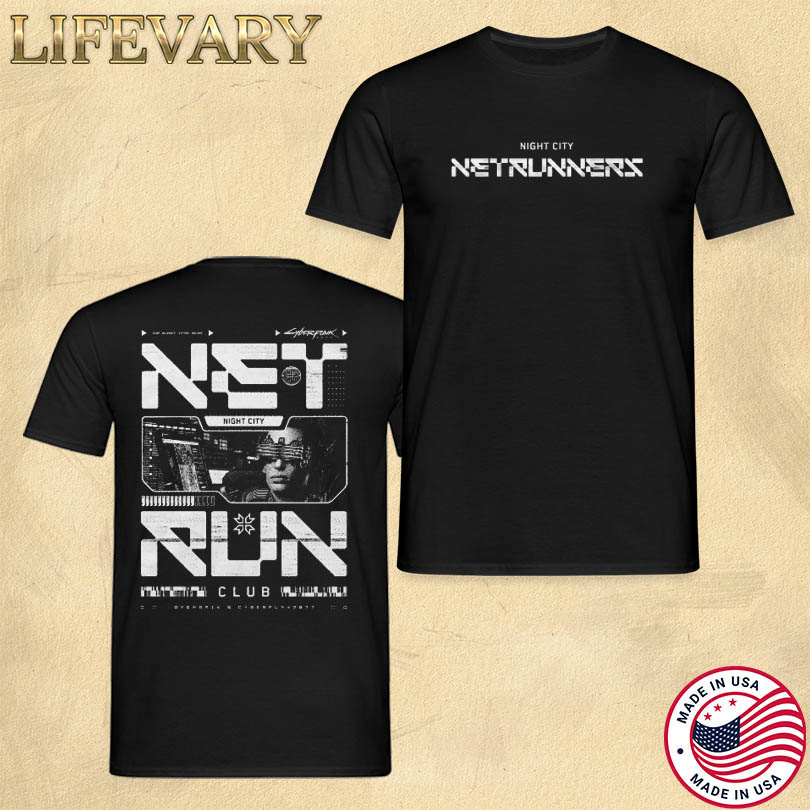 Merch Dyenamik Cyberpunk 2077 Net Run Club Store