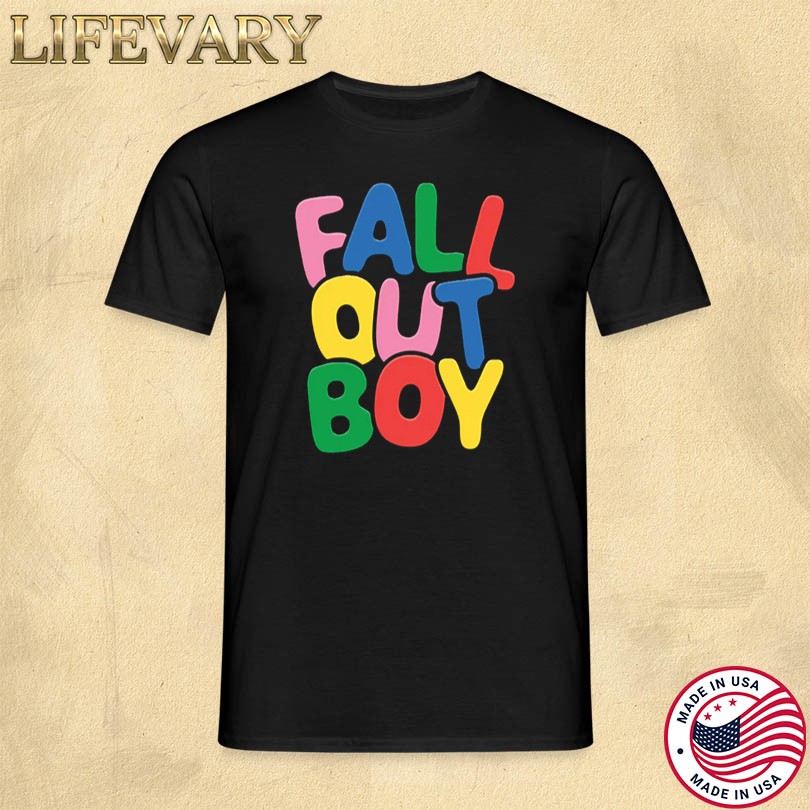 Merch Fall Out Boy Bubble Logo T-Shirt