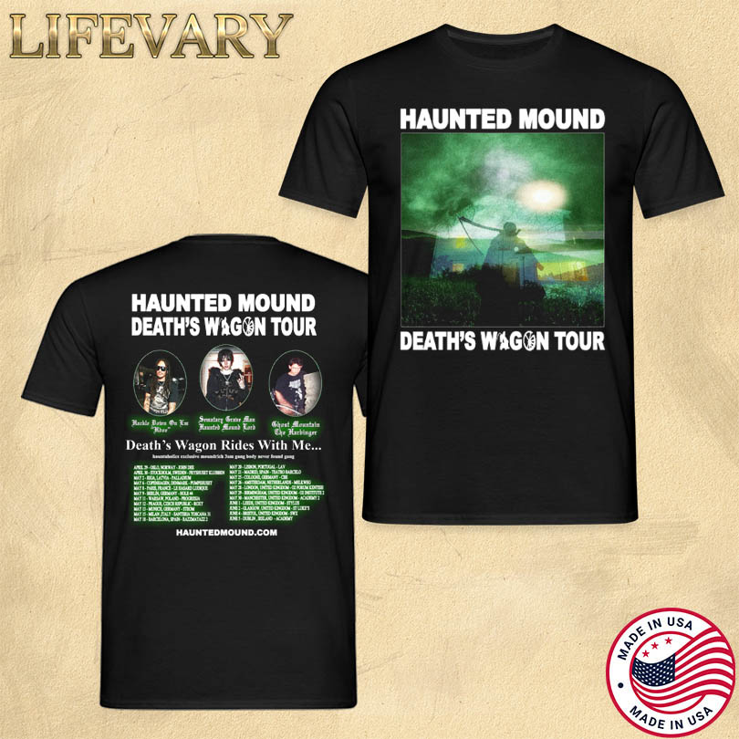 Merch Haunted Mound Reaper Photo Tour 2025 Shop