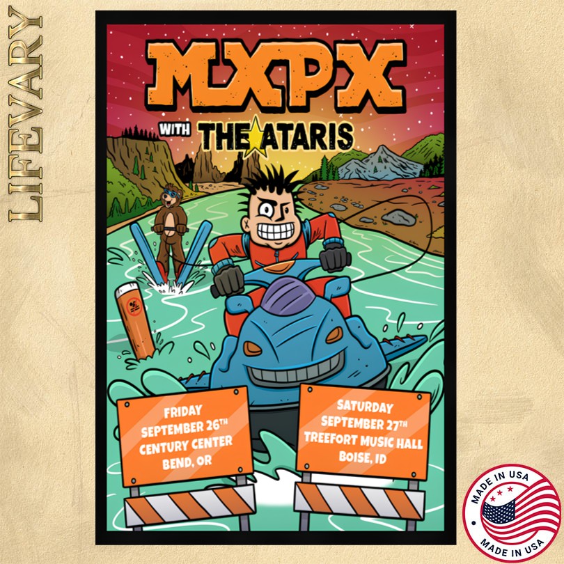MXPX September 26 2025 Century Center Bend OR Event Poster
