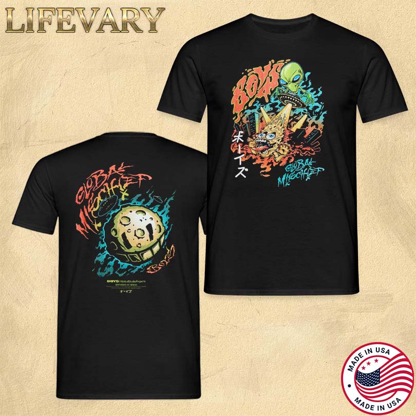 New The Boys Global Mischief Alien Merch