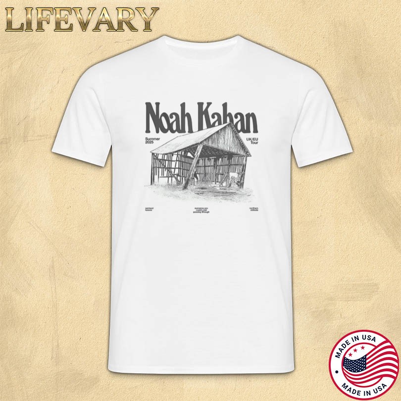 Noah Kahan 2025 Still Standing Tour Shirt
