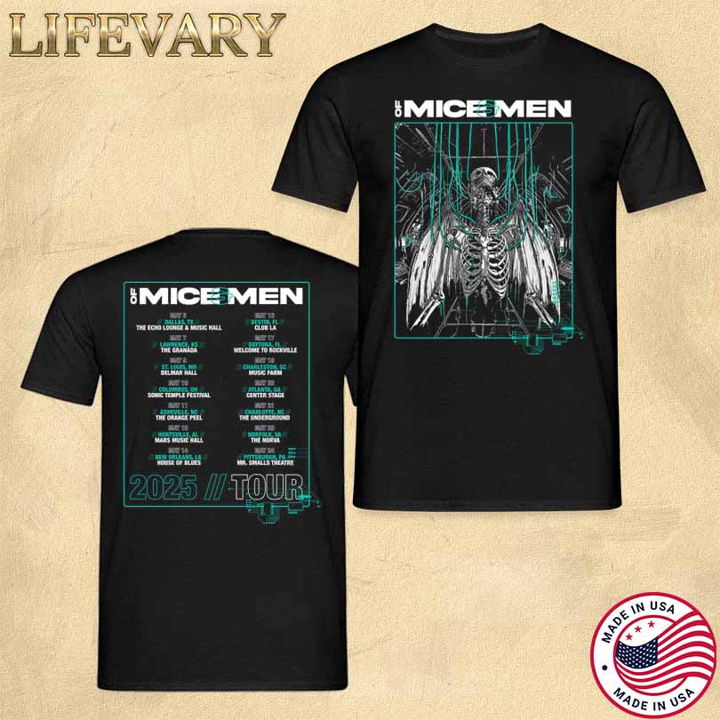 Of Mice & Men Spring 2025 Tour Tee
