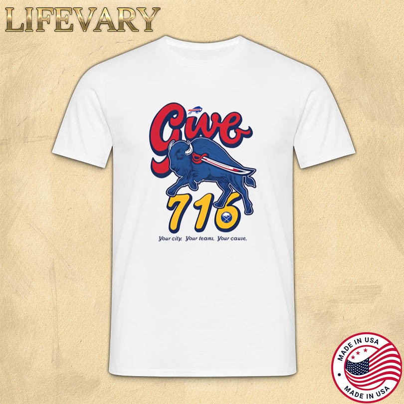 Official Buffalo Bills x Buffalo Sabres Give716 Merch