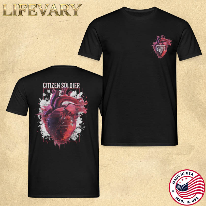 Official Citizen Soldier Band Heartbeat Merch