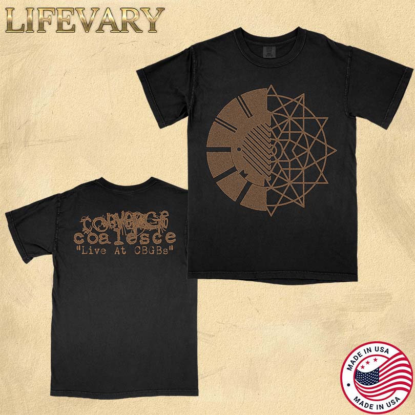 Official Converge And Coalesce Live at CBGBs Symbol Merch Store