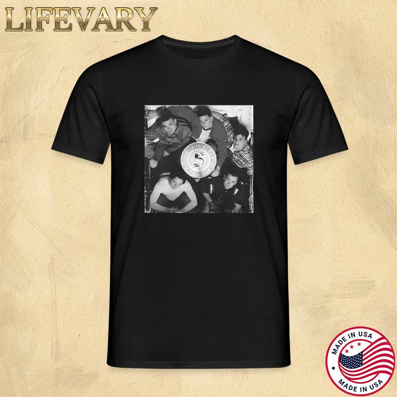 Official Five Debut Album Anniversary Faded Merch