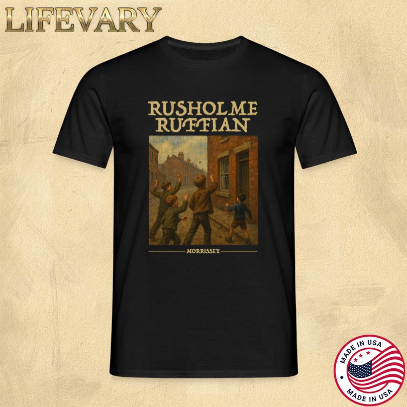Official Morrissey Rusholme Ruffian T-Shirt