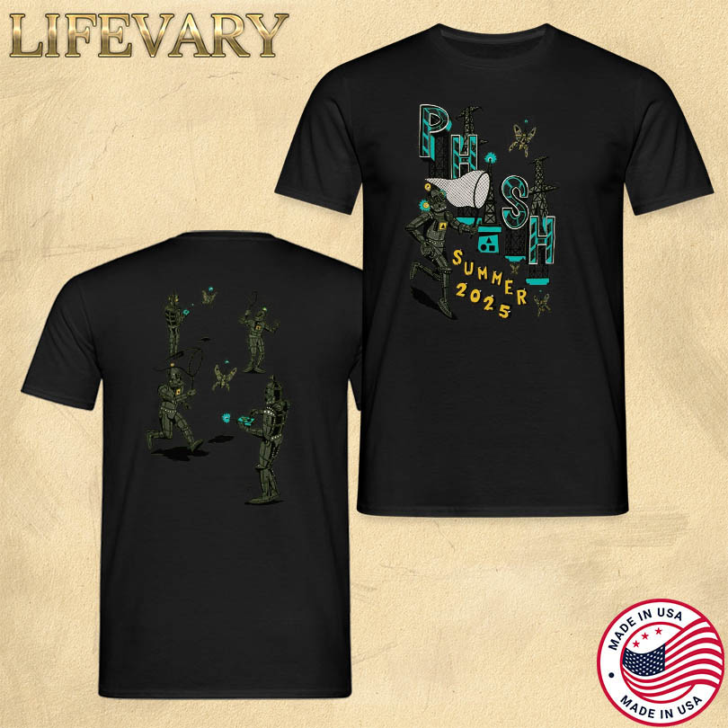 Official Phish Summer Tour 2025 Austin Or Boulder Merch