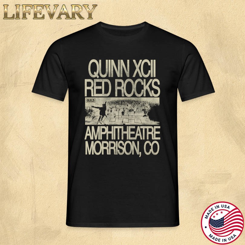 Official Quinn XCII Red Rocks 2025 Live Photo Store