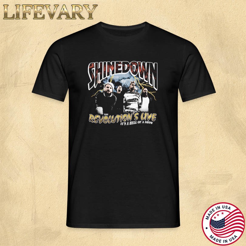Official Shinedown Bootleg Photo Merch