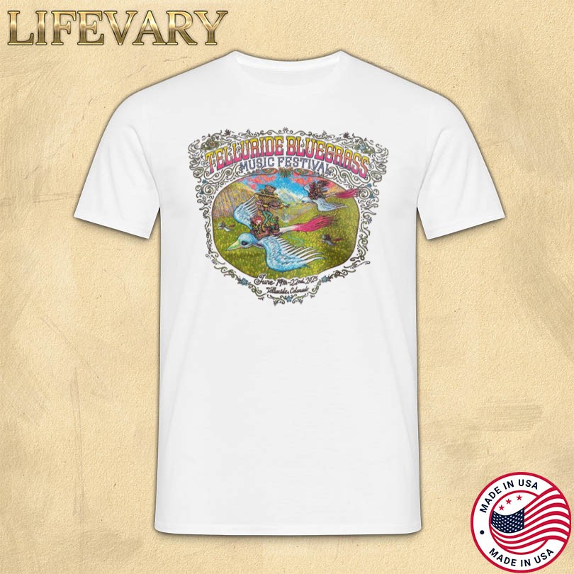 Official Telluride Bluegrass Music Festival Colorado 2025 Tour Shirt