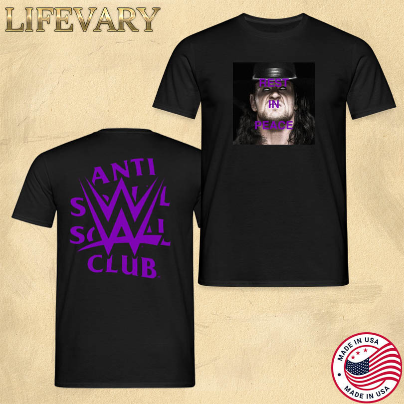Official The Undertaker Rest In Peace Merch