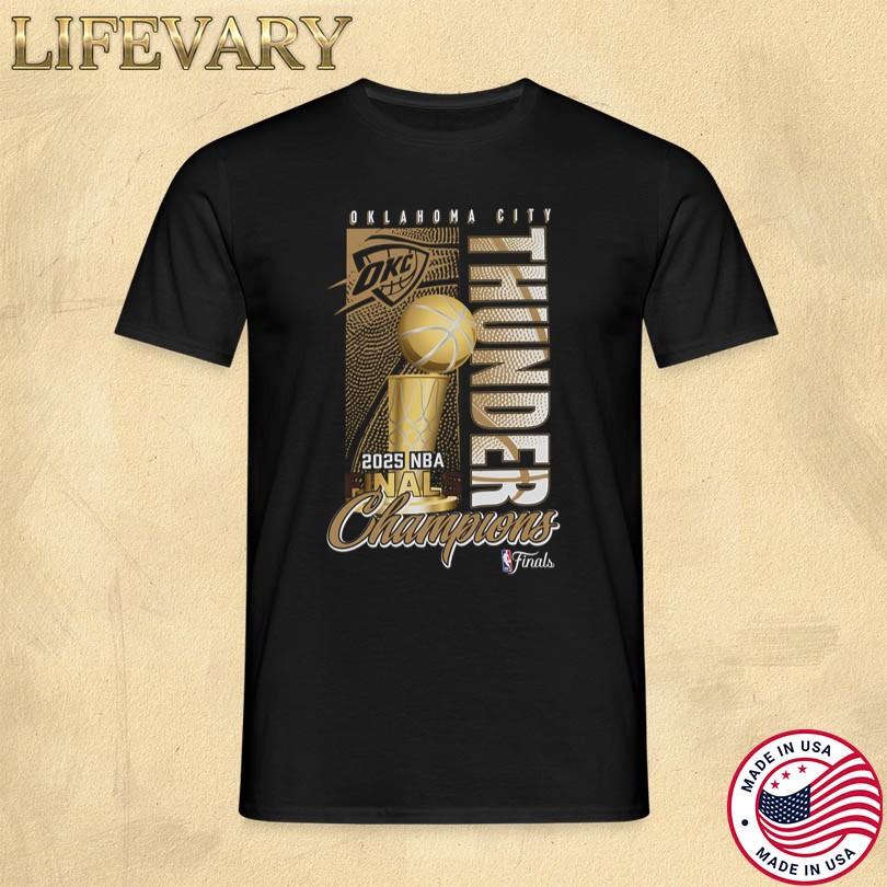 OKC Thunder Finals 2025 NBA Champions Limited T-Shirt