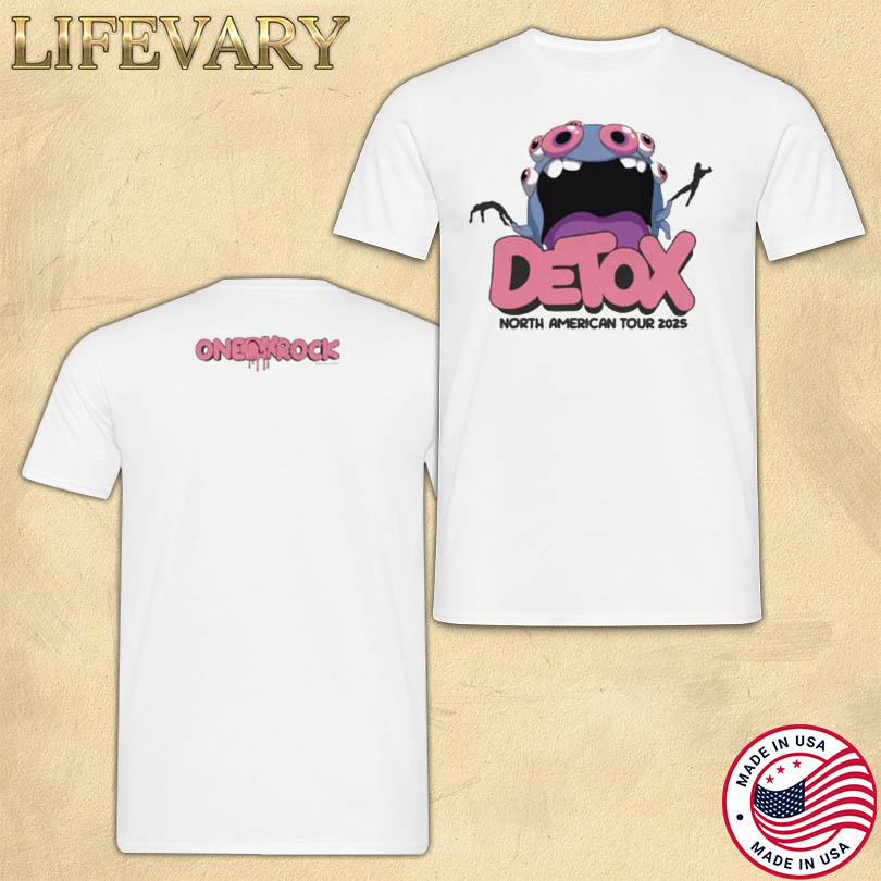 One Ok Rock Detox North American Tour 2025 Merch