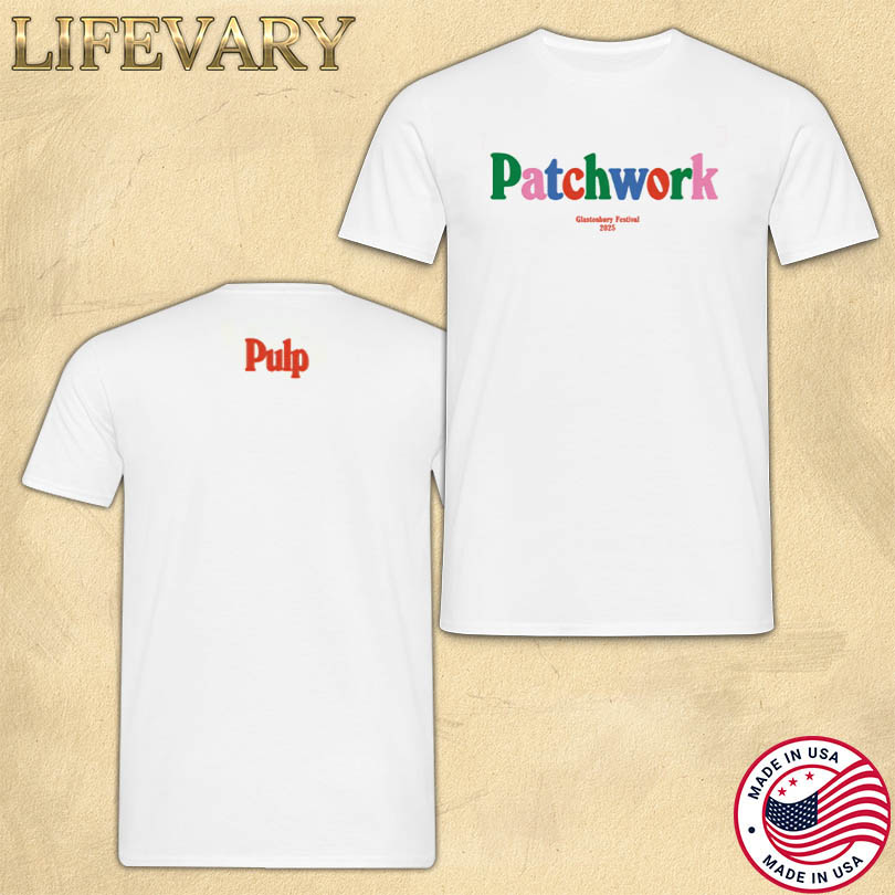 Patchwork Glastonbury Festival 2025 Pulp Merch Store