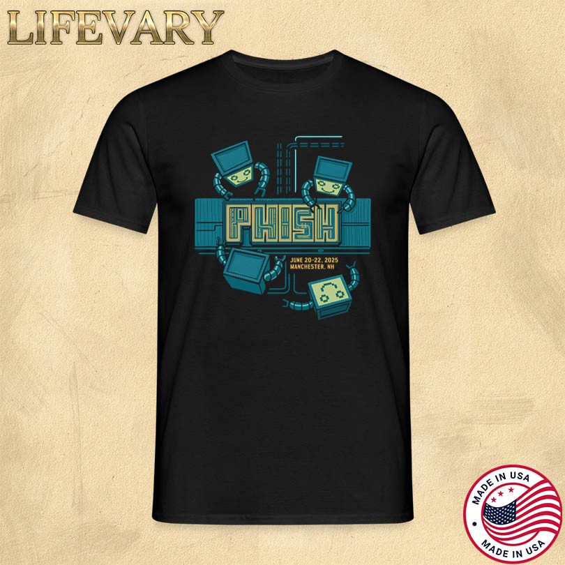 Phish Manchester Event 2025 Tee