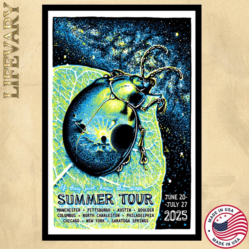 Phish Summer Tour June 20 July 27 2025 Poster