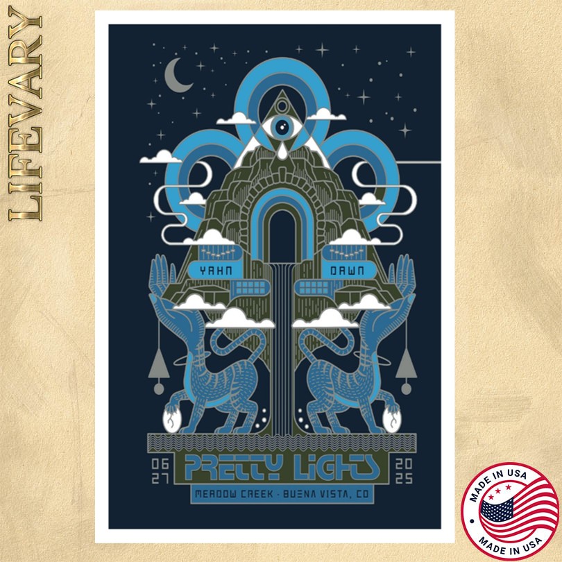 Pretty Lights Buena Vista CO 6 27 25 Event Poster