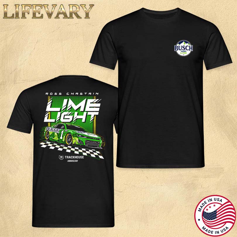 Ross Chastain #1 Busch Light LIME T-Shirt