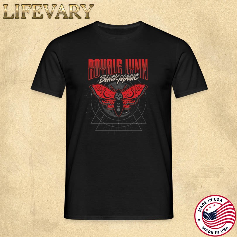Royale Lynn Music Black Magic Moth Shirt